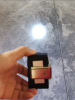 lampe frontale led super lumineuse étanche noir rouge ip67 clips chargeur ceinture