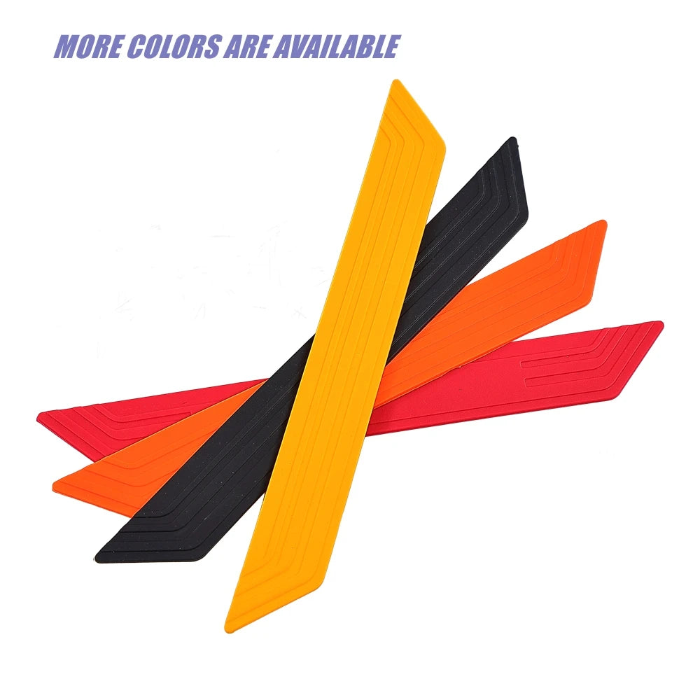 tapis antidérapant planche roulette noir orange rouge jaune violet rayures adhésif moderne sécurité