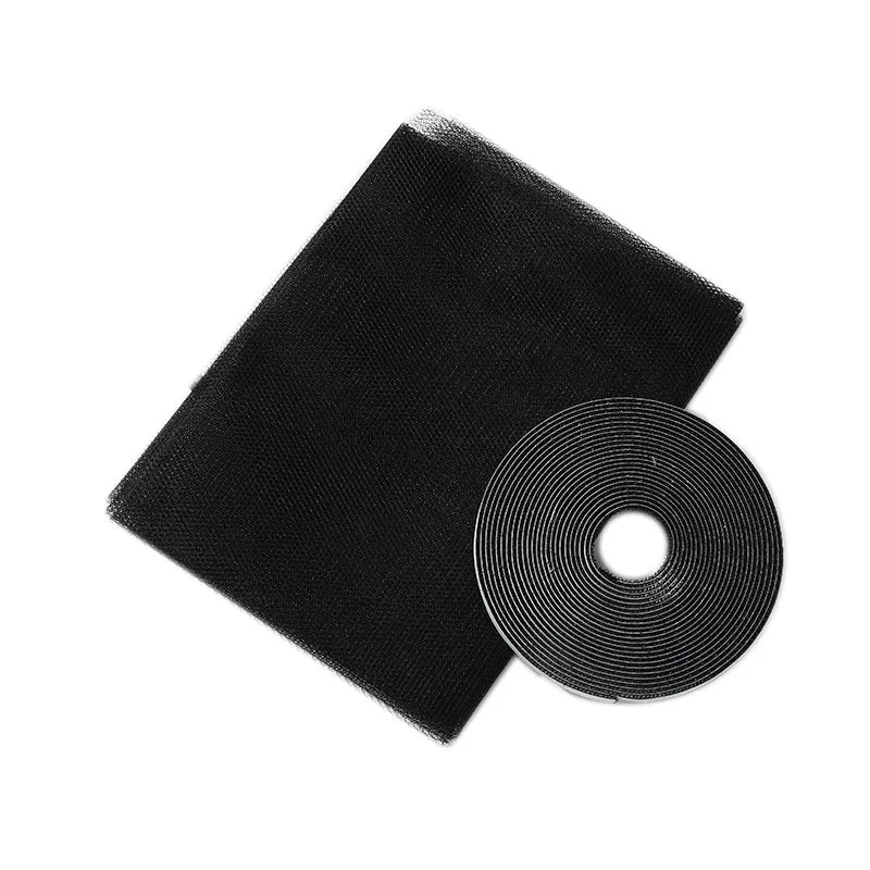 filet anti moustiques adhésif blanc maille fine moderne fenetre porte protection insectes rouleau