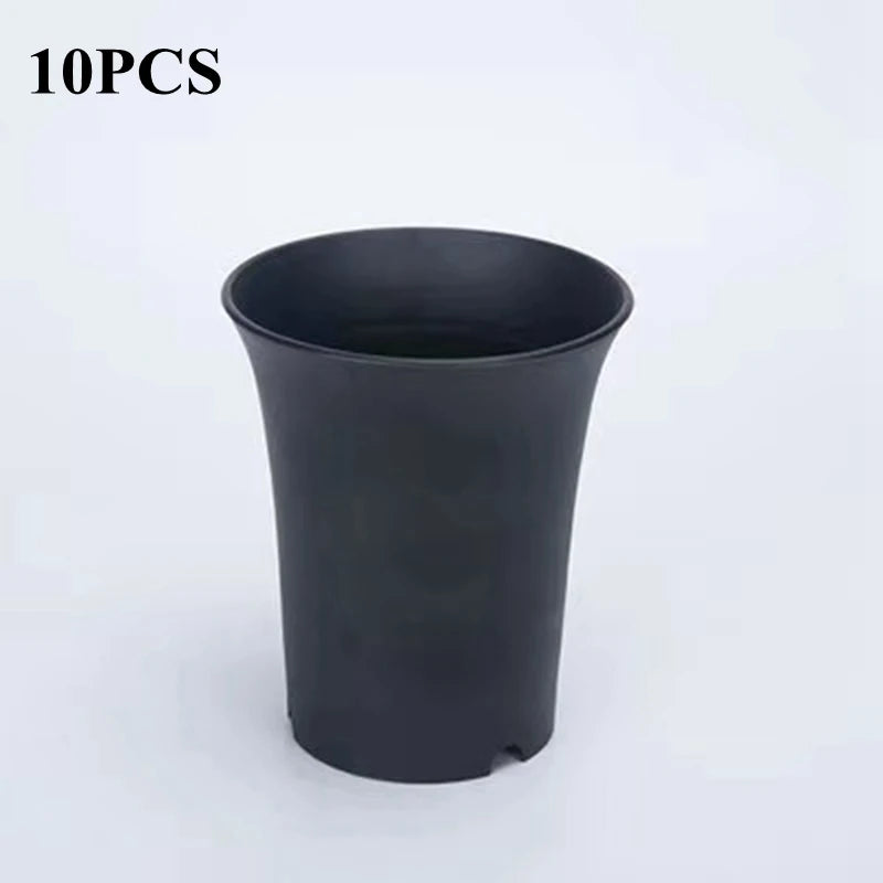 pots plante noirs blancs modernes succulentes décoration maison 10pc 5pc