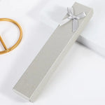 boîtes bijoux carton 10 pièces rayures horizontales ruban classique occasions fêtes anniversaires
