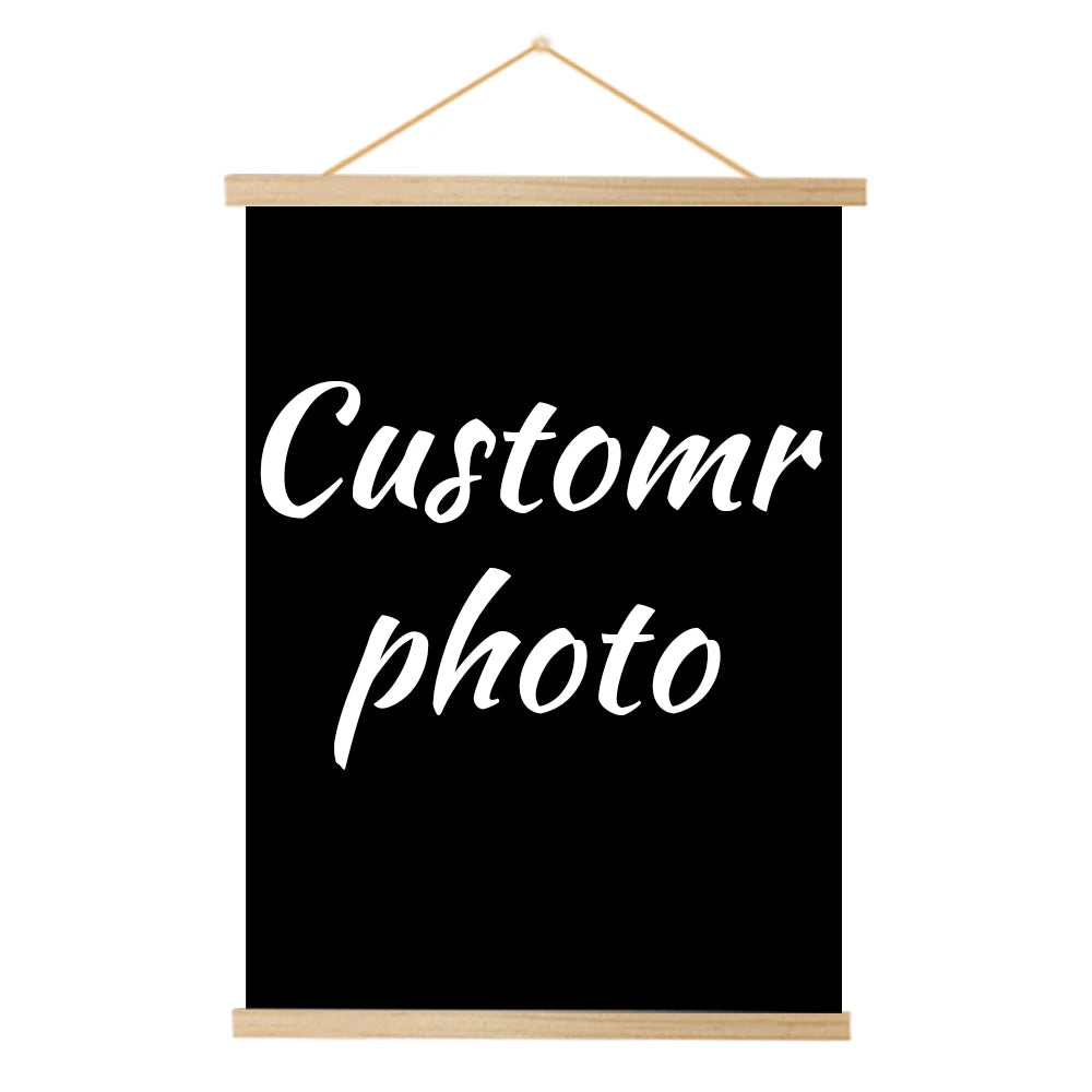 cadres photo suspendus aimants bois clair moderne posters opaques différentes tailles