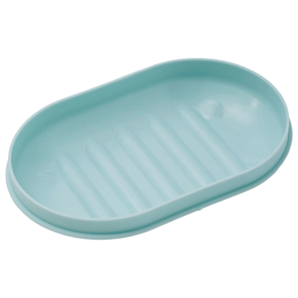 support savon moderne bleu clair rose pâle bleu foncé hermétique compact salle bain douche