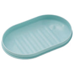 support savon moderne bleu clair rose pâle bleu foncé hermétique compact salle bain douche