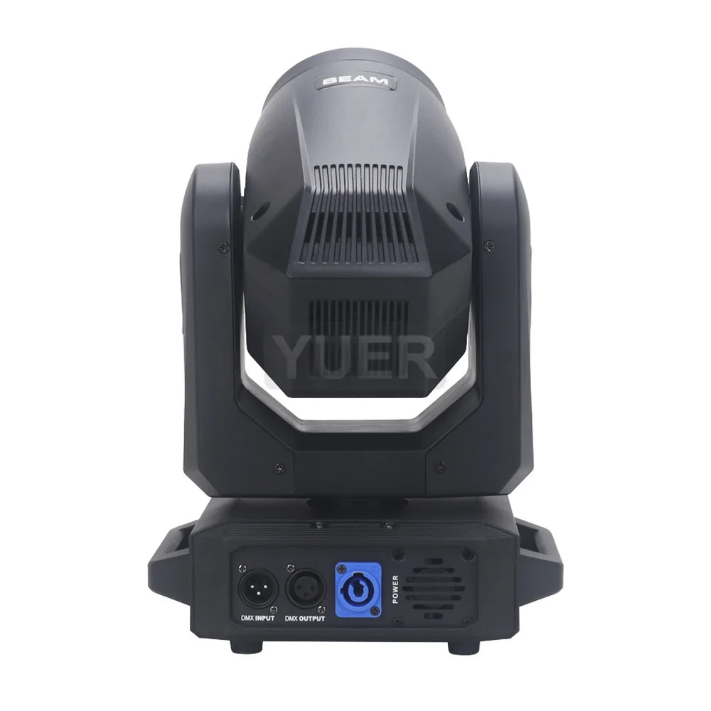 projecteur led noir moderne dmx 200w effets arc ciel spot prisme rotatif scène disco
