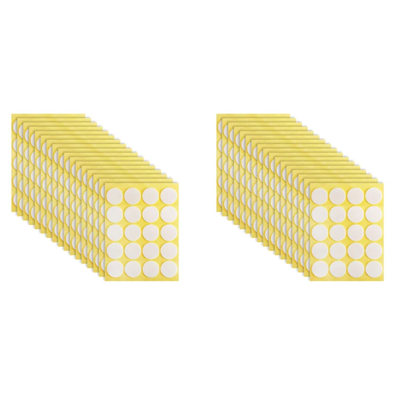 autocollants mèches bougie blanc jaune résistants chaleur facile diy fabrication minimaliste