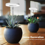 lampe led plante réglable télécommande support flexible hauteur ajustable base détachable modernes minimalistes