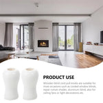 corde stores blancs modernes cm cm bois anneaux boucles rideaux