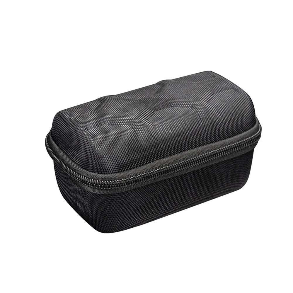 boîtes rangement montres texturées moderne slots noir géométriques zip poignée