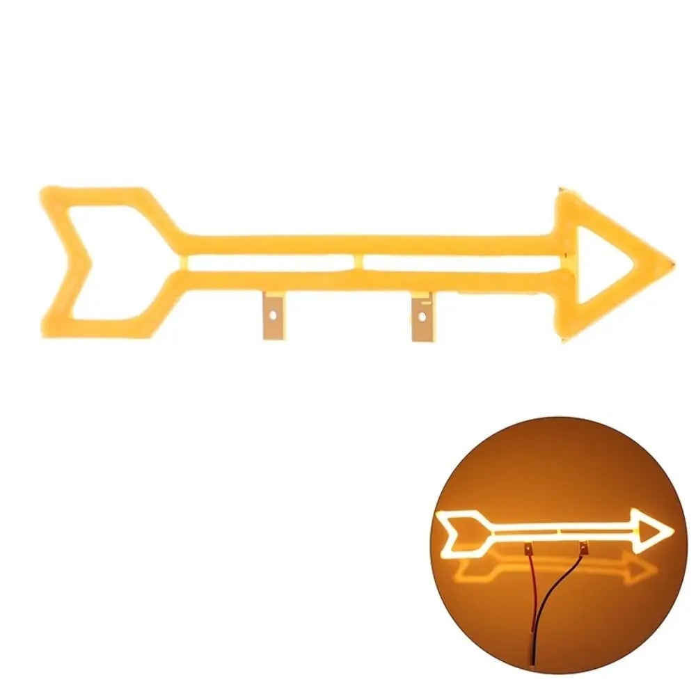 porte clés jaune minimaliste forme carrée géométrique simple filaments led édition limitée festive creative
