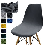 housse chaise velours moderne gris noir blanc jaune bordeaux 32 45cmversible festive
