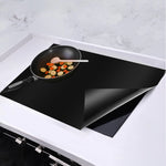tapis cuisson silicone antidérapant protection moderne cuisine noire légèrement rugueuse respectueux environnement