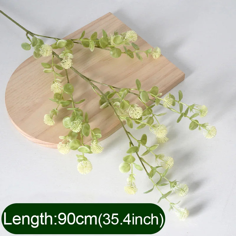 branche fougère artificielle bouquet fleurs blanches décor naturel vert végétal intérieur extérieur mariage