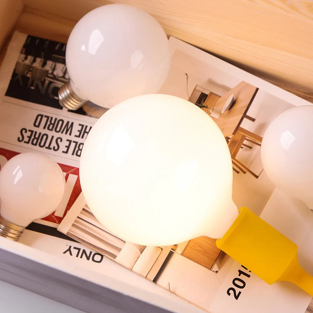 ampoule led blanc naturel e27 globe terrestre 5w moderne économie energie chambre salon