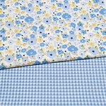 tissu patchwork fleuri rose rouge vert jaune bleu violet 25cm 50cm couture scrapbooking vintage