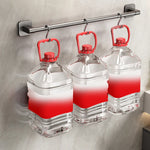 porte serviettes mural acier inoxydable gris serviettes moderne fixations vis sans trou salle bain