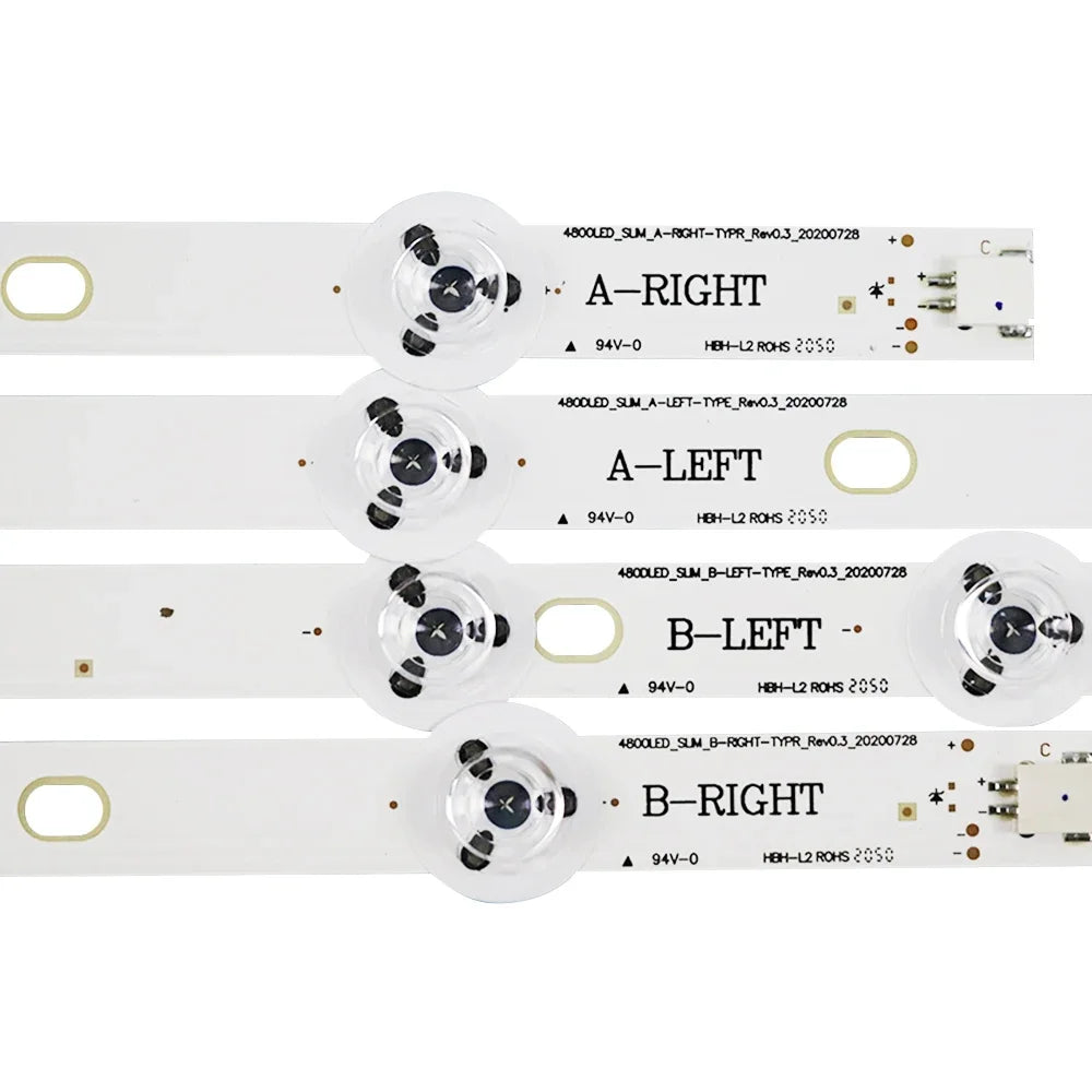 bande led blanc moderne 3v connecteurs électriques 928mm leds