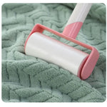 serviette bain microfibre absorbante séchage rapide lavable machine couverture motif géométrique vert pastel rose