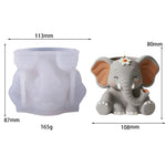 cache pot silicone forme lézard rose orange vert décoratif animalier succulente fleur artificielle