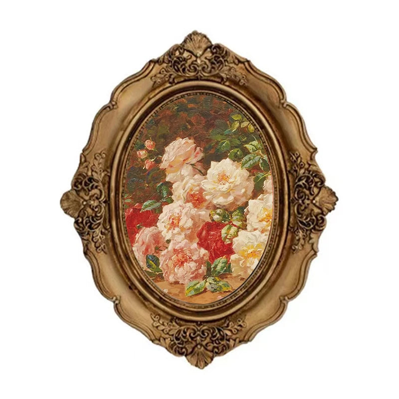cadres photo relief résine ancien européen rétro shabby chic décor mural tableaux vintage ornements