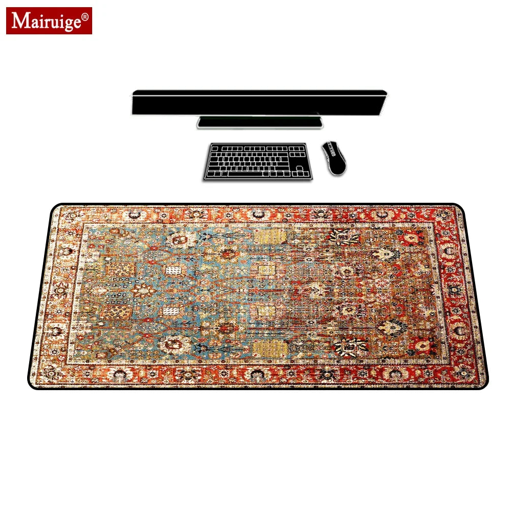 tapis souris gaming taille grande épaisseur 2mm 3mm 4mm 5mm motif ethnique moderne