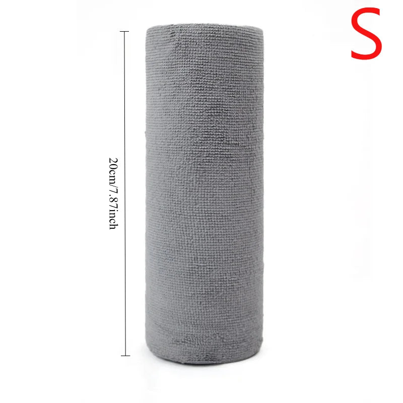 serviettes cuisine réutilisables microfibre gris texture tissée moderne absorbantes respectueuses environnement