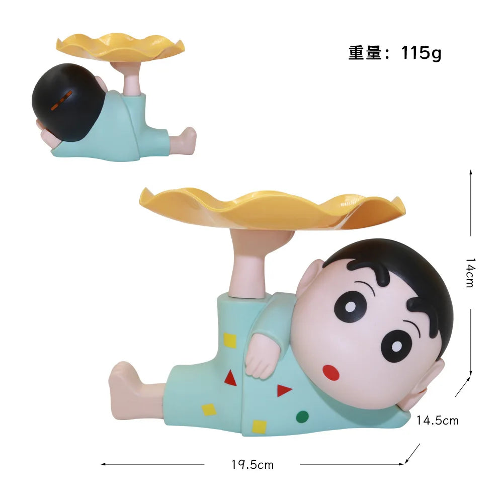 tiroir rangement clés figurine shin chan deco entrée organise acces facile chambre carteonne enfantin