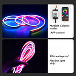 Contrôle de la bande LED via application mobile sur smartphone