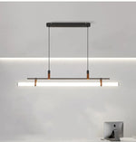 lampe suspendue moderne minimaliste noir cuivre blanc métal lisse 120cm 150cm 80cm