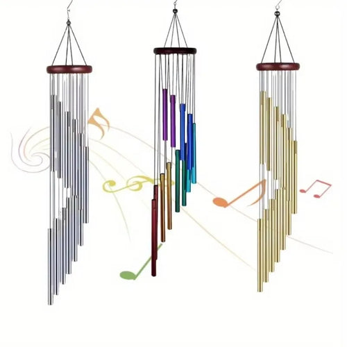 ventilateur maison chic tubes aluminium couleurs or violet bleu blanc anneau bois cordelettes moderneextérieur