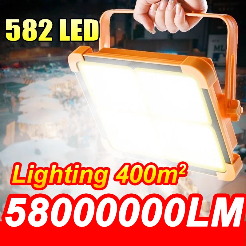 lampe travail led moderne orange rechargeable extérieure ip65 protégée ab abs