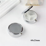 boîte rangement outils portable argenté blanc moderne compact empilable respectueux environnement deux sections compartments