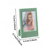 mini cadres photo polaroid couleur pastel moderne pièces jaune rose violet vert bleu gris
