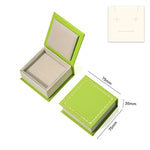 boîtes bijoux classiques bordure dorée motifs floraux opaques vert clair rose pâle jaune clair