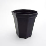 Pots plante modernes plastique blanc noir gris bleu 10x8x9.5cm 6.8x4.8x7.4cm minimaliste