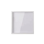 cadre photo transparent minimaliste blanc fentes billets set 15x15cm 20x20cm 29x29cm