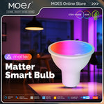 ampoule led intelligente blanc moderne technologique wifi 16 millions couleurs intensité variable alexa google
