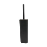 brosse toilette durable noire mat inox moderne salle bain posée