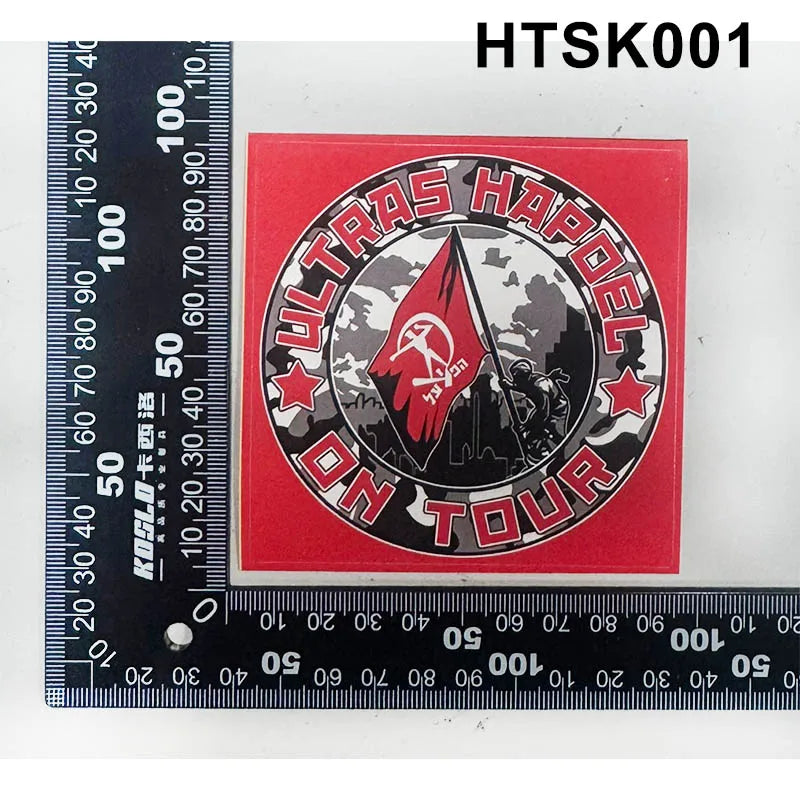 autocollants stickers graphiques sportifs logos équipe football rouge blanc noirs muraux réfrigérateur carreaux meubles