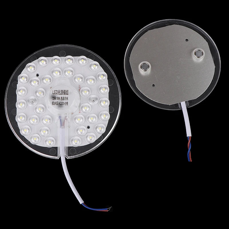 plaque led adhésive blanc moderne 12w 18w 24w 36w 48w 72w 220v rond diodes