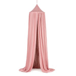 tente lit bébé bohème coton lin rose rouille beige gris blanc