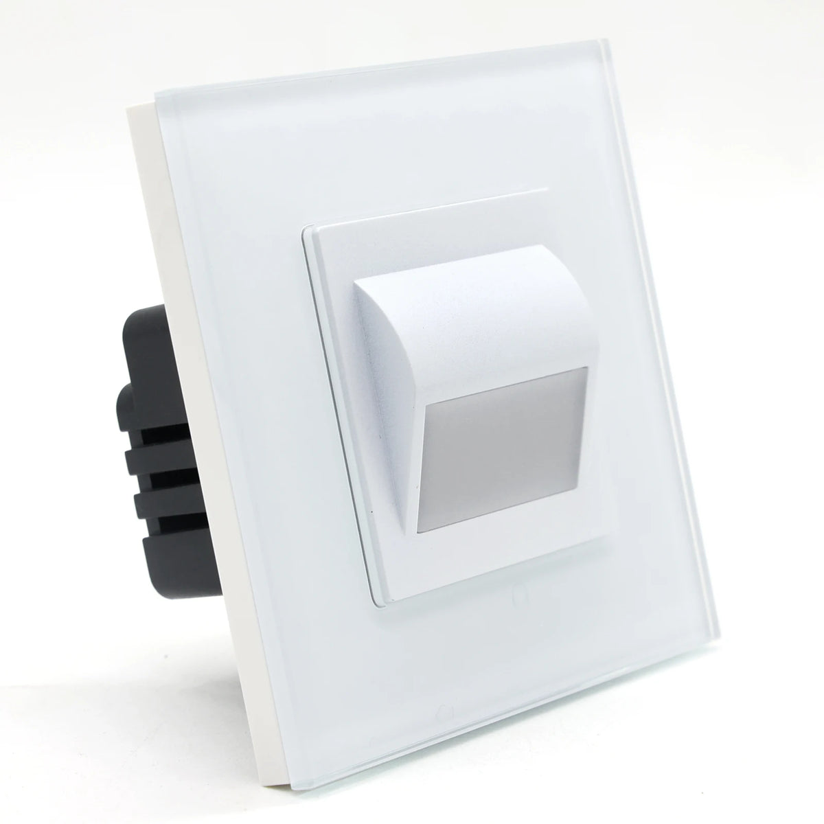 interrupteur mural led capteur mouvement sensoriel gris noir moderne tactile