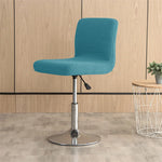 housse chaise haute moderne tissu petits points bleu rose jaune marronversible ajustable enfants sécurité