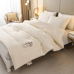 couette légère été coton imprimée moderne 150x200cm 180x220cm 200x230cm beige