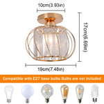 lustre led cristal moderne argenté transparent fleurs chambre salon salle manger