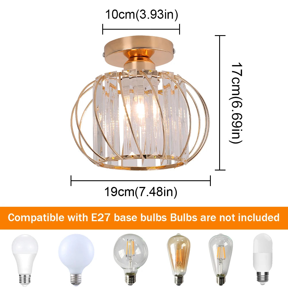 lustre led cristal moderne argenté transparent fleurs chambre salon salle manger