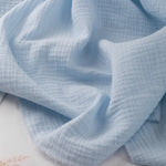 Serviette coton rose pâle rayures fines élégante table restaurant classique absorption'eau