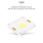 projecteur led cob blanc moderne source lumineuse carré fixations 46mm 34mm led blanc opacité