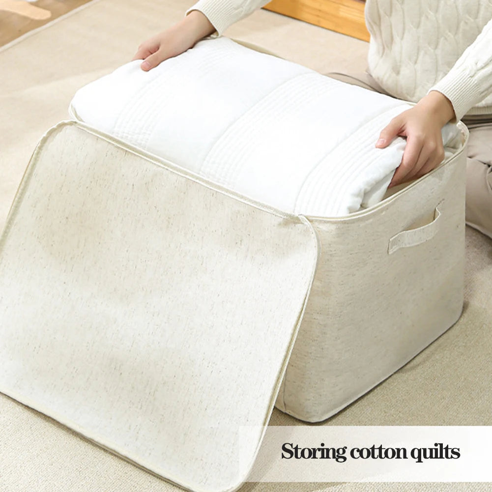 Intérieur de la boîte de rangement montrant la capacité