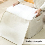 Intérieur de la boîte de rangement montrant la capacité